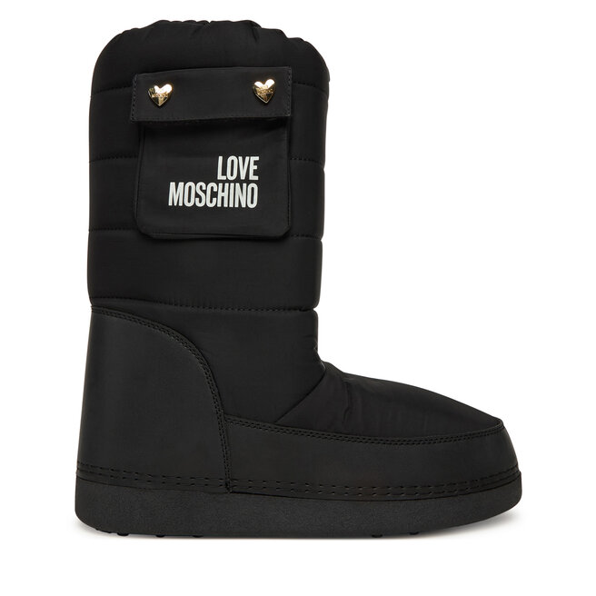 Śniegowce LOVE MOSCHINO JA24452G0NISL000 Czarny - kobiece