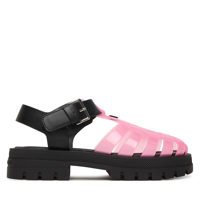 Sandały Tommy Jeans Tjw Jelly Fisherman Sandal EN0EN02949 Różowy - kobiece