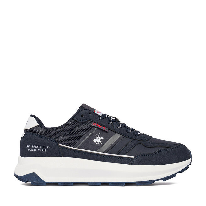 Sneakersy Beverly Hills Polo Club CWBEO-NOUD-01 V5 Granatowy - męskie