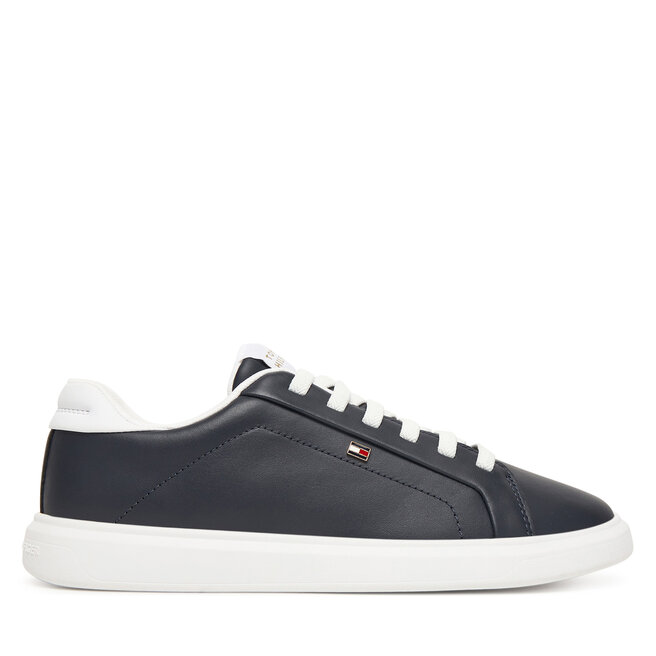 Sneakersy Tommy Hilfiger Icon Court Light Weight FW0FW08948 Granatowy - kobiece