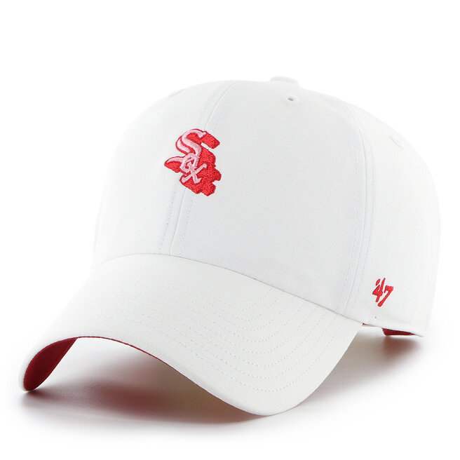 Czapka z daszkiem 47 Brand MLB Chicago B-CHPCU06GWS Biały -