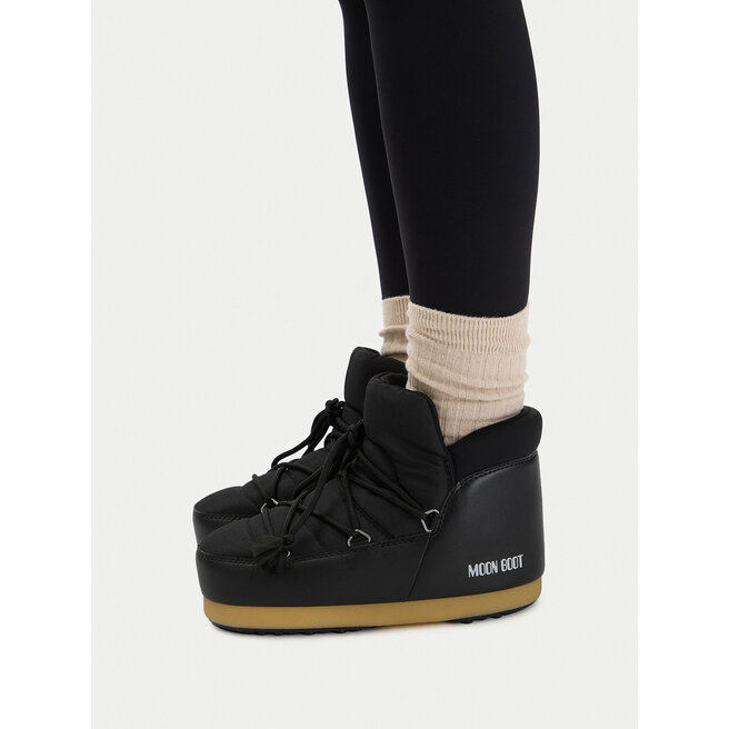 Śniegowce Moon Boot Evx Pumps Nylon 80D1470020 Czarny - kobiece