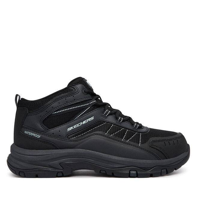 Trekkingi Skechers Waterproof Relaxed Fit: Trego - Ashaway 180336/BKCC Czarny - kobiece