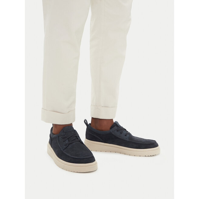 Półbuty Clarks Polden Moc 26180866 Granatowy - męskie