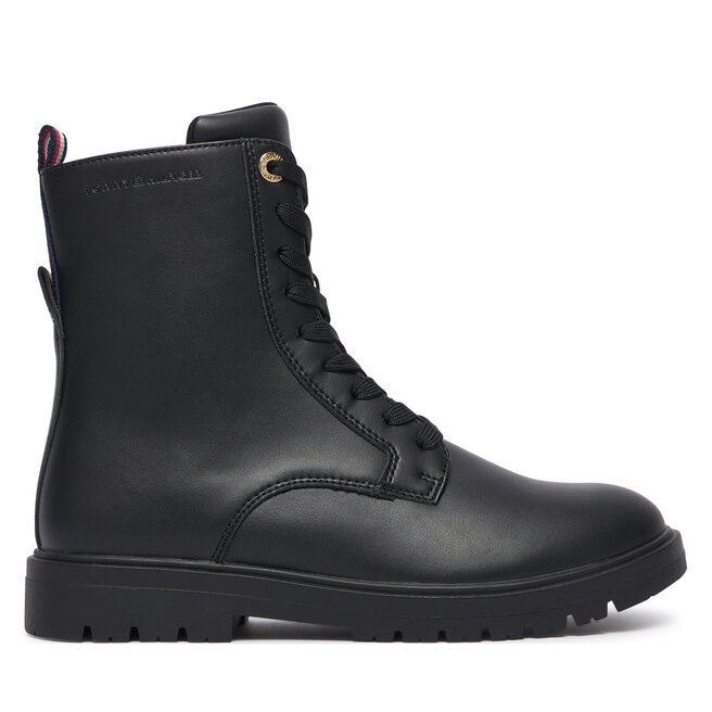 Trzewiki Tommy Hilfiger T3A5-35157-1355 Czarny - dziewczęce