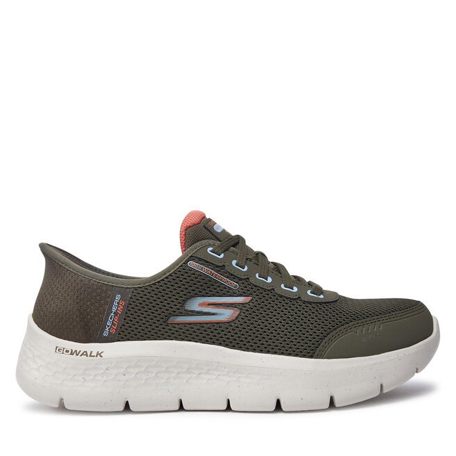 Sneakersy Skechers Clear Creek 124846 Zielony - kobiece