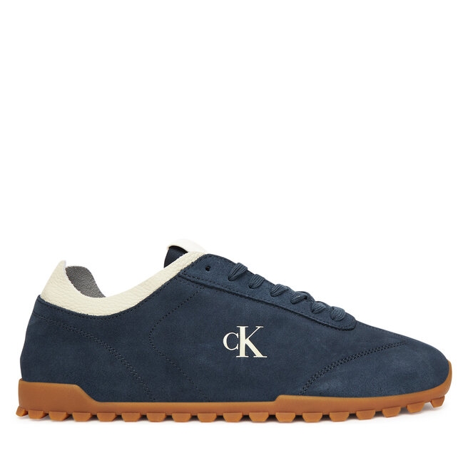 Sneakersy Calvin Klein Jeans Low Profile Runner Su YM0YM01288 Granatowy - męskie