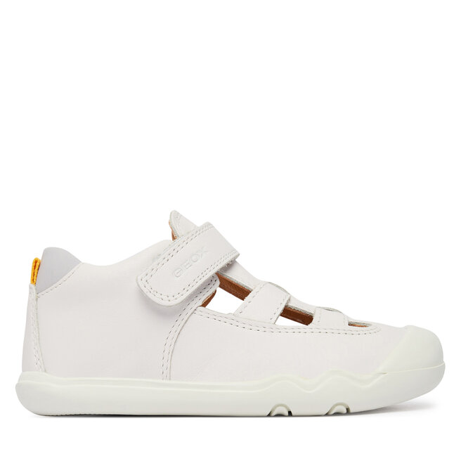 Sandały Geox B Steppieup Boy B555WA 00085 C1236 Biały - dziewczęce