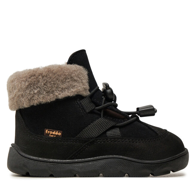 Trzewiki Froddo Zeru Tex Cosy Barefoot G3110258-5 M Czarny - dziewczęce