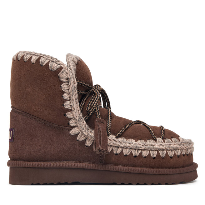 Śniegowce Mou Eskimo Scoubidou FW101124A Brązowy ciemny - kobiece