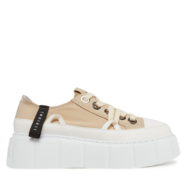 Trampki Inuikii Matilda Canvas Low 30102-025 Beżowy - kobiece