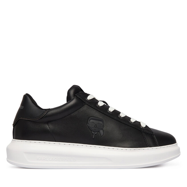 Sneakersy KARL LAGERFELD Kapri KL52570N Czarny - męskie
