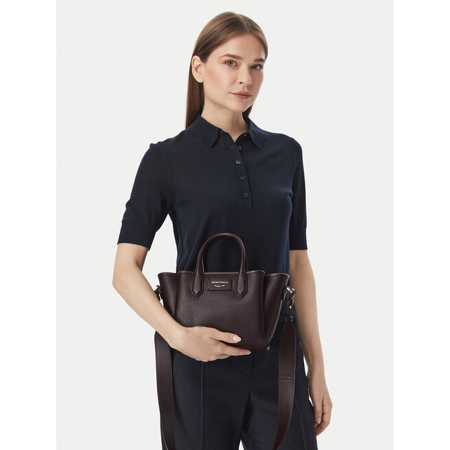 Torebka Emporio Armani EW002328 AF17799 Bordowy -