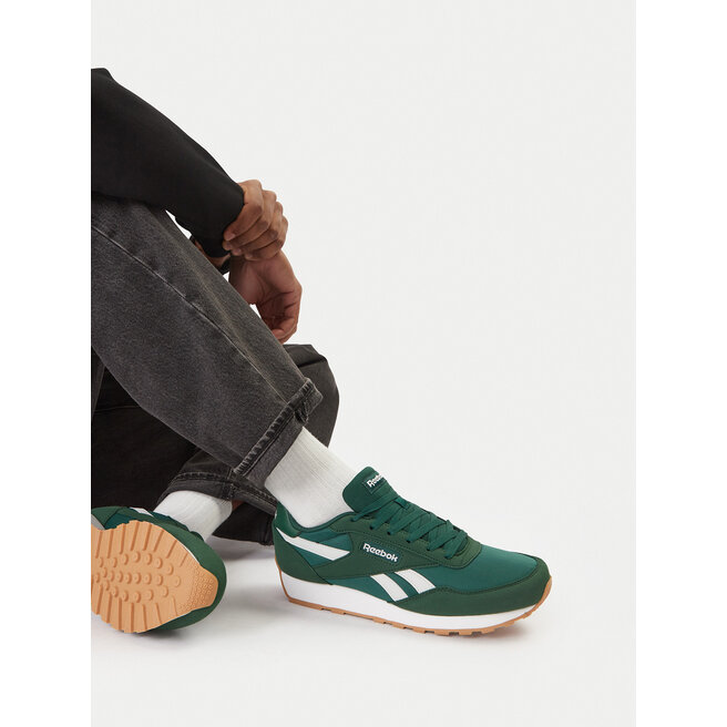 Sneakersy Reebok C-REWIND RUN 100264640 Zielony - męskie