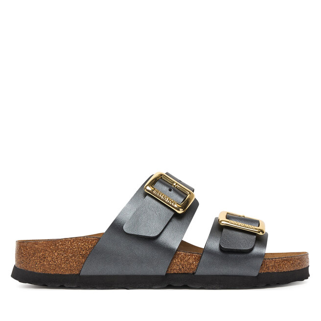 Klapki Birkenstock Sydney Cushion Buckle 1031689 Czarny -