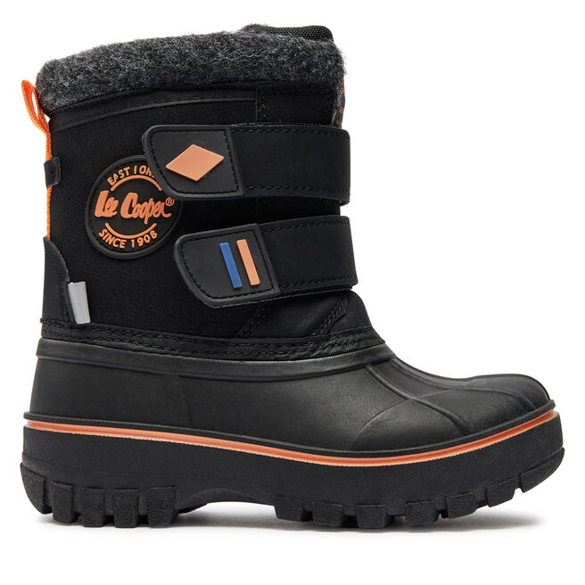 Śniegowce Lee Cooper LCJ-24-44-2865K Czarny - chłopięce
