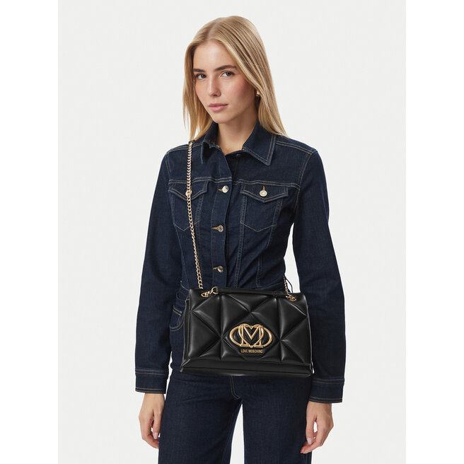 Torebka LOVE MOSCHINO JC4041PP0PLC0000 Czarny -