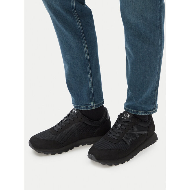 Sneakersy Armani Exchange XM001960 AF19388 MC005 Czarny - męskie