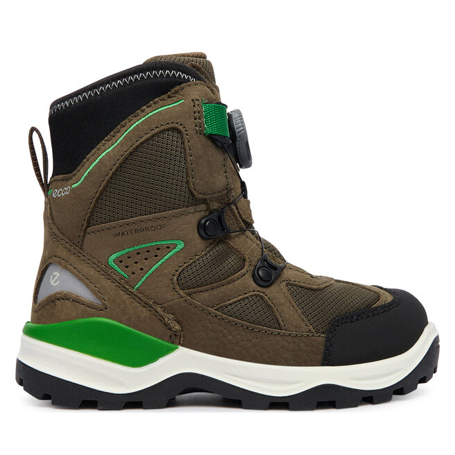 Śniegowce ECCO Snow Mountain 710332 Zielony - chłopięce