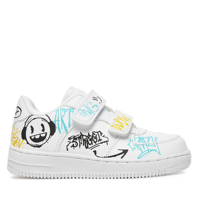 Sneakersy Action Boy K191562 Biały - chłopięce