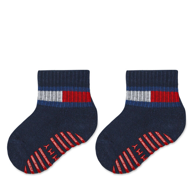 Skarpety długie Tommy Hilfiger 701226500 Granatowy - dziecięce