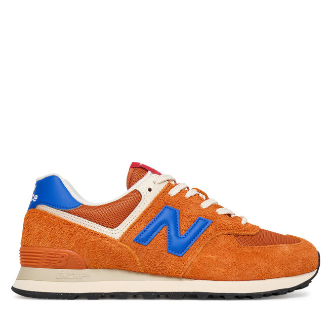 Sneakersy New Balance U574BRD Pomarańczowy - męskie