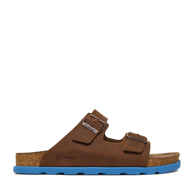 Klapki Rieker CEO-21190-28 Brązowy -