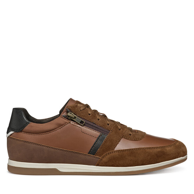 Sneakersy Geox U Renan U554GA 02285 C6003 Brązowy - męskie