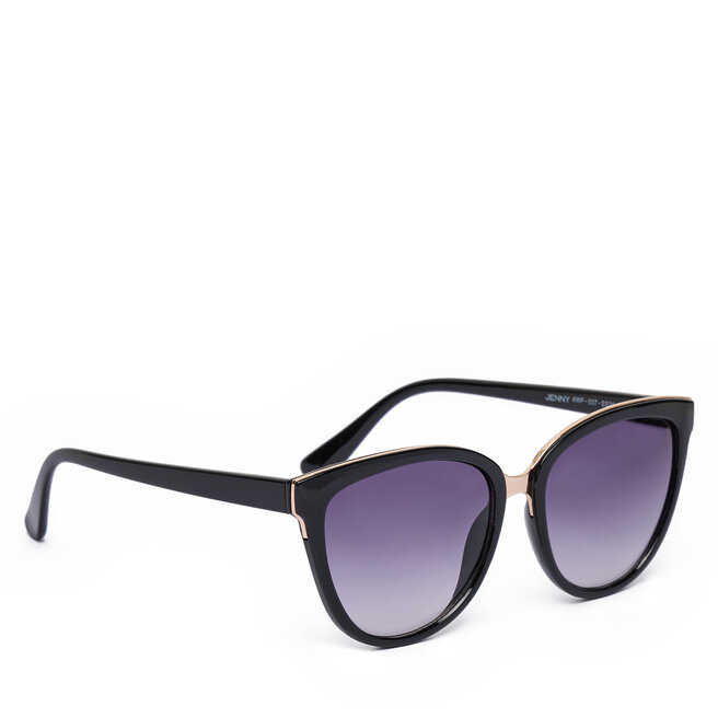 Okulary przeciwsłoneczne JENNY 4WF-007-SS25 Czarny - kobiece