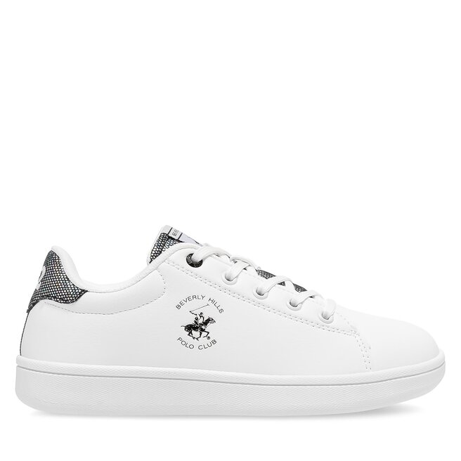 Sneakersy Beverly Hills Polo Club V12-762(IV)DZ Biały - dziewczęce