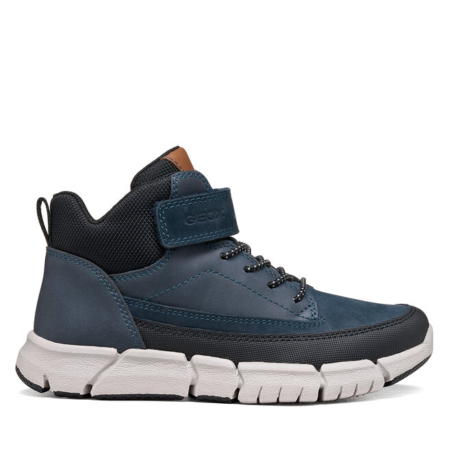 Trzewiki Geox J Flexyper Boy J369BA 032ME C4002 M Granatowy - dziewczęce