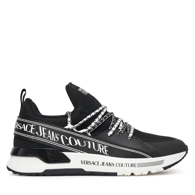 Sneakersy Versace Jeans Couture 79YA3SA3 ZSD03 Czarny - męskie