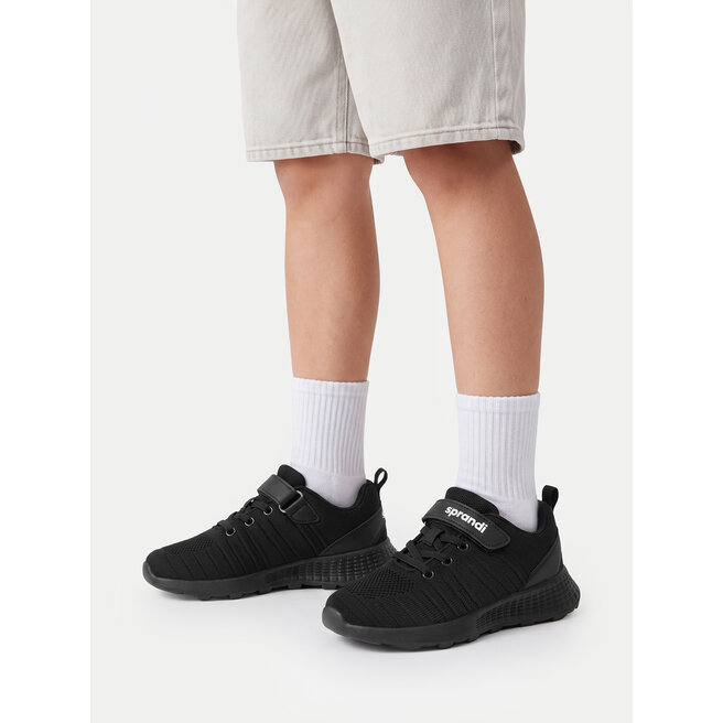 Sneakersy Sprandi LEA-DH-001(CH) Czarny - chłopięce