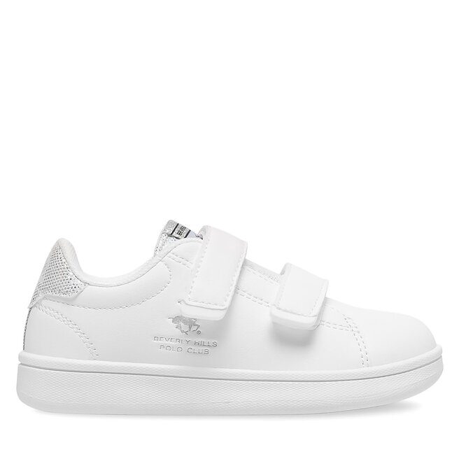 Sneakersy Beverly Hills Polo Club V12-761(III)DZ Biały - dziewczęce