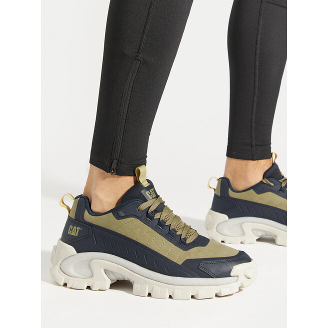 Sneakersy CAT Footwear Intruder Lighting P111500 Zielony - męskie