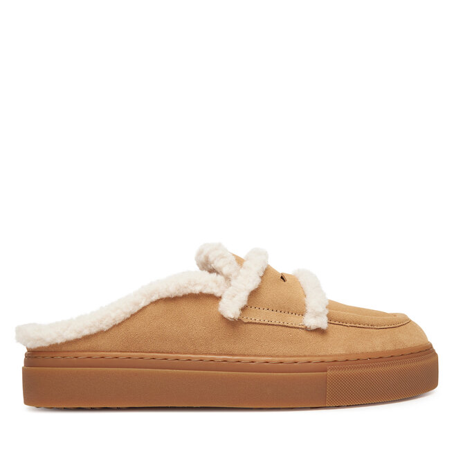 Klapki Inuikii Mule Wool 1004.017.0011 Beżowy -