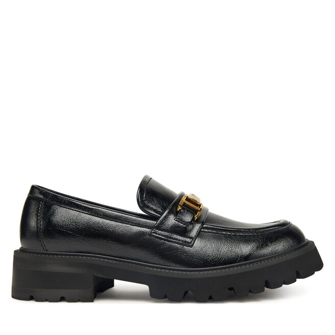 Loafersy TWINSET 252TGT080 Czarny - kobiece