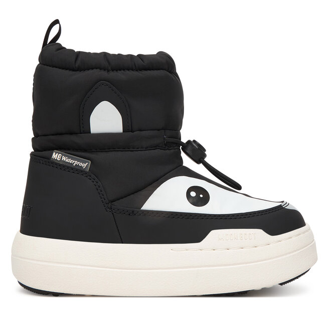 Śniegowce Moon Boot Mb Jr Park Tube Mid Animal Wp 80D3440100 S Czarny - dziewczęce