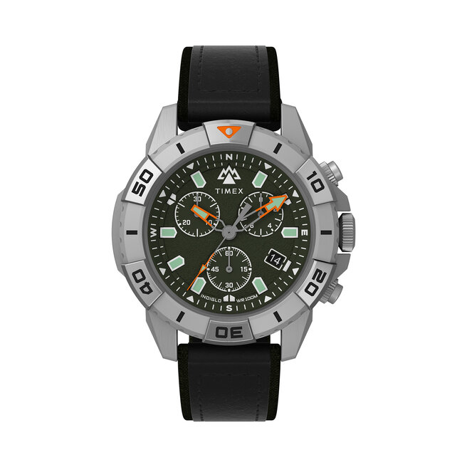 Zegarek Timex Expedition Ridge Chronograph TW2W16100 Czarny -