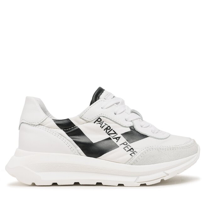 Sneakersy Patrizia Pepe PJ206.06 M Biały - dziewczęce
