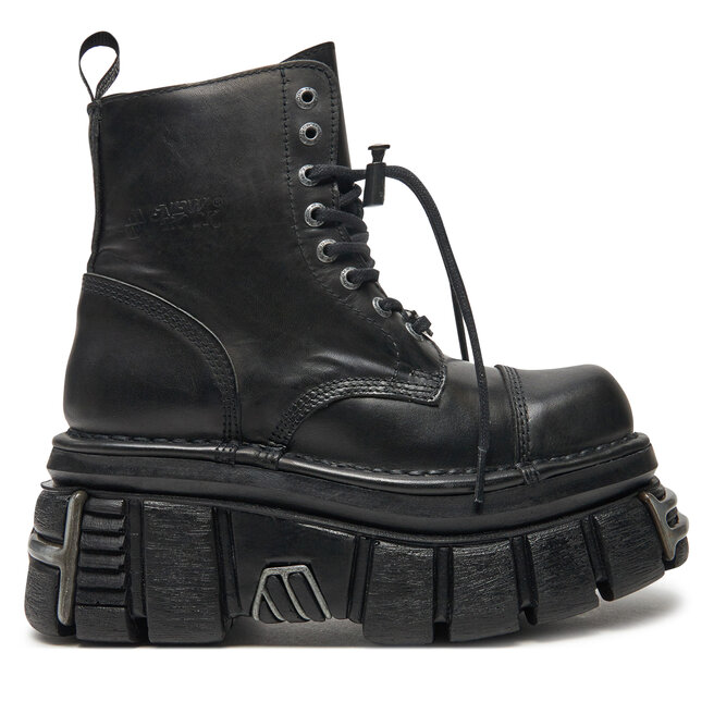 Glany NEW ROCK M-NEWMILI083-S37 Czarny -