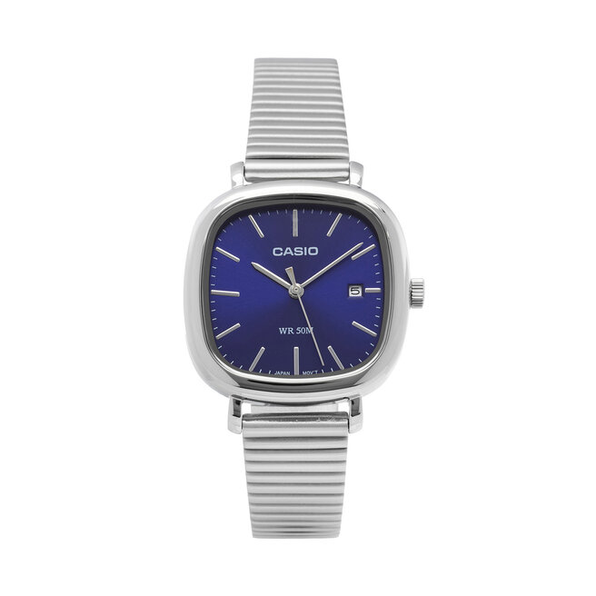 Zegarek Casio LTP-B166D-2AVEF Srebrny -