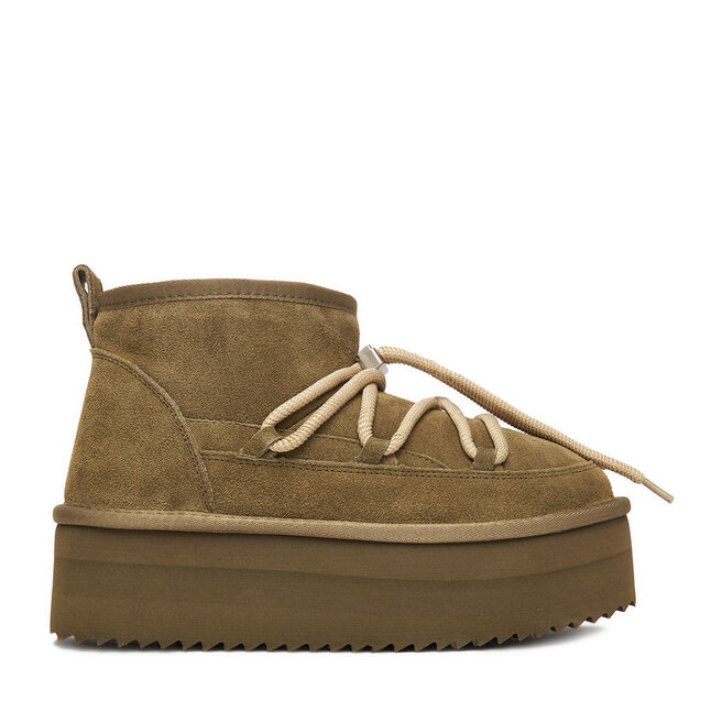 Śniegowce DeeZee W23Q11482 Khaki - kobiece