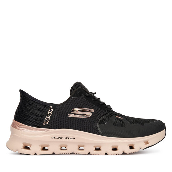 Sneakersy Skechers Glide-Step Pro - Radiant Stride 150438/BKRG Czarny - kobiece