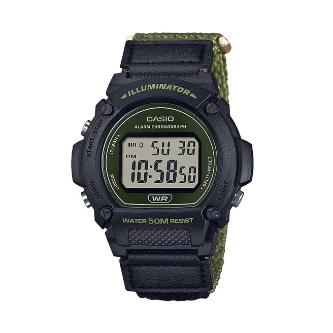 Zegarek Casio W-219HB-3AVEF Czarny -