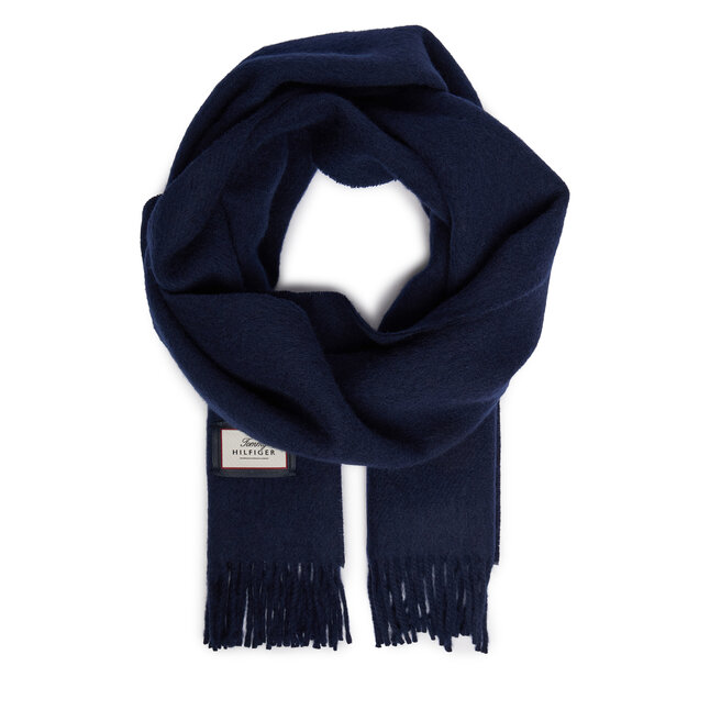 Szalik Tommy Hilfiger Th Scarf AM0AM14768 Granatowy -