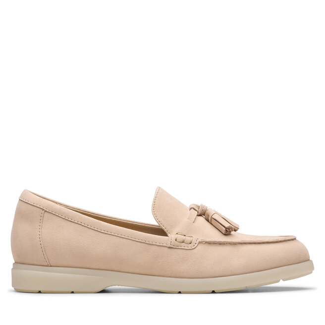 Mokasyny Clarks Narini Edge 26181453 Beżowy -