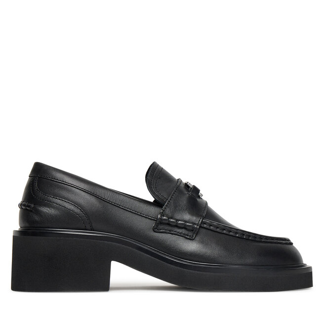 Loafersy Tommy Jeans Tjw Chunky Loafer EN0EN02789 Czarny - kobiece