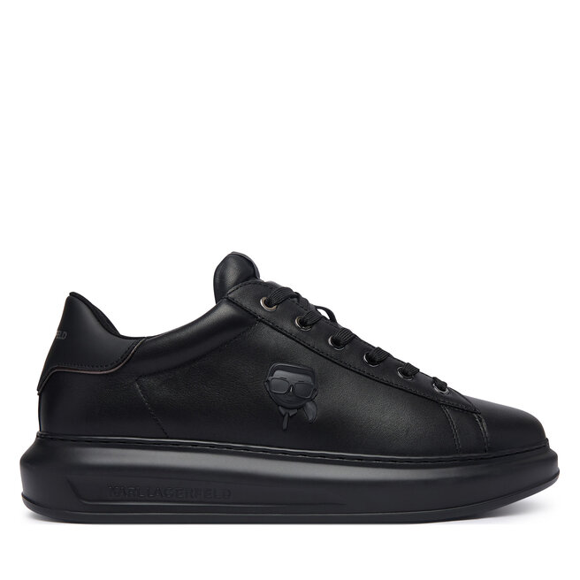 Sneakersy KARL LAGERFELD Kapri KL52570N Czarny - męskie