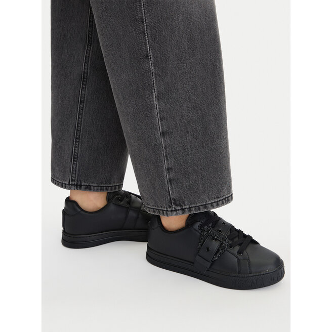 Sneakersy Versace Jeans Couture 80VA3SK9 ZPB75 899 Czarny - kobiece